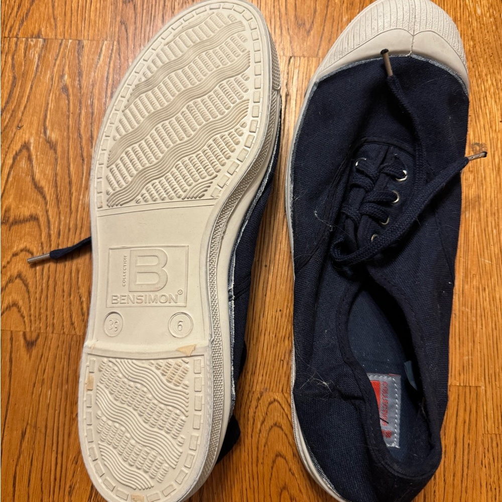 Bensimon laced sneaker size 39